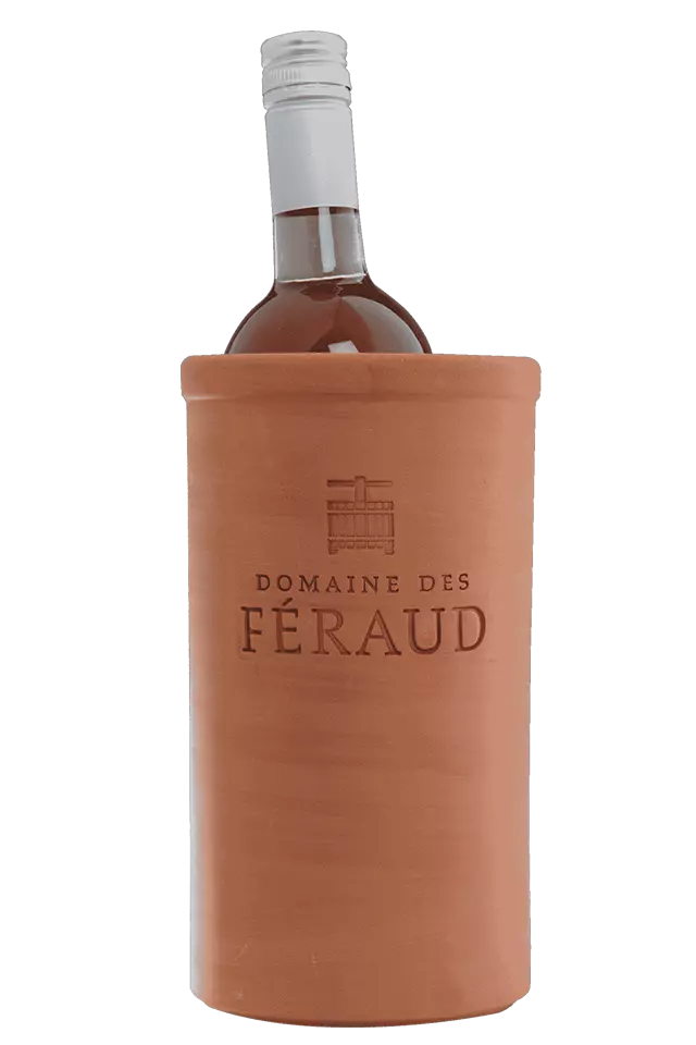 Brique à vin Féraud en terre cuite