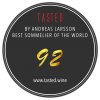 Tasted by Andreas Larsson - 92 points 
