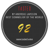 Tasted by Andreas Larsson - 92 points