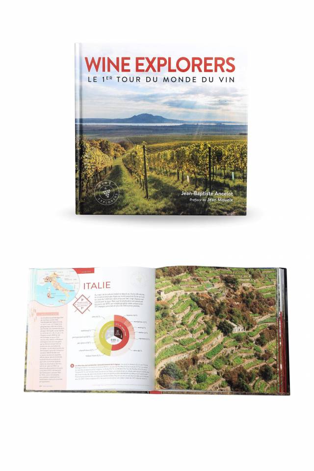 Livre -Wine Explorers - Le 1er  Tour du monde du vin 
