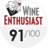 Wine Enthusiast -91/100 