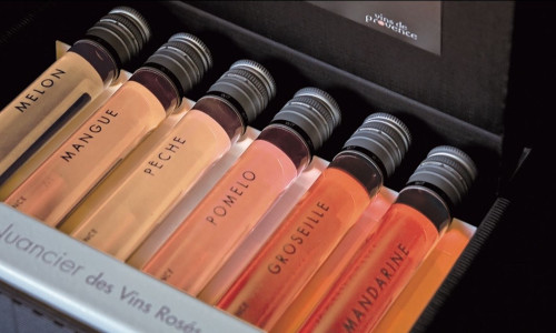 Les couleurs des vins rosés