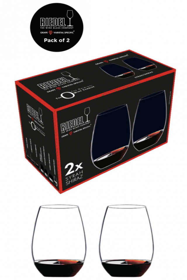 Riedel O Wine  Syrah (Carton de 2 )  