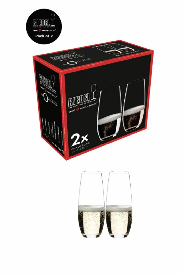 Riedel O Wine Champagne  (Carton de 2)  