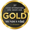 Médaille d'Or : Mundus Vini Grand International Wine Award 2026